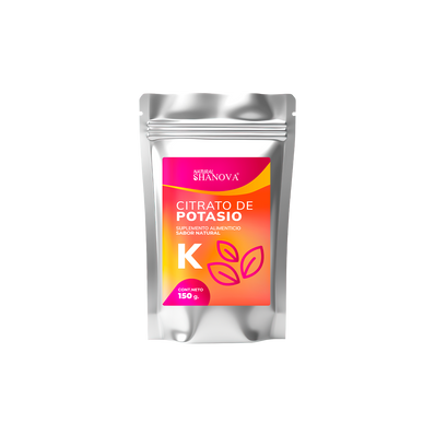 Citrato de Potasio en Polvo 150gr