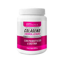 Colágeno Probioticos Biotina 500gr