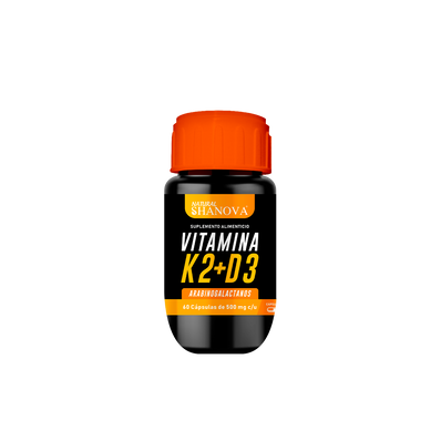 Vitamina K2 + D3 con 60 Cápsulas
